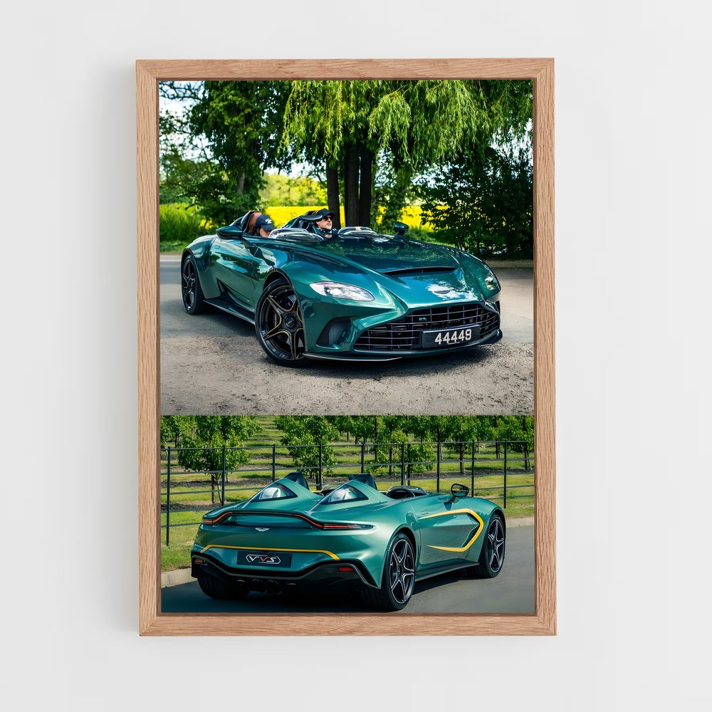 Poster V12 Racer – affiche Aston Martin (vue 4)
